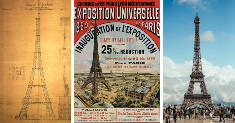 Lịch sử hấp dẫn và việc xây dựng gây tranh cãi của tháp Eiffel