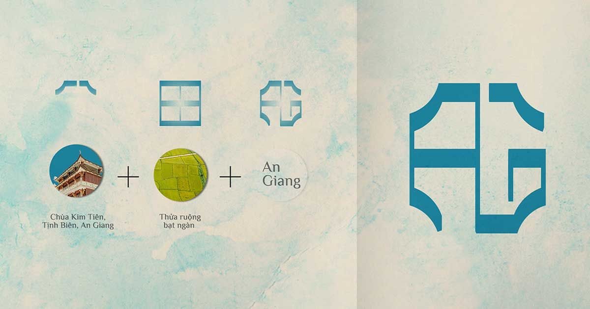Bộ nhận diện quảng bá du lịch cho quê nhà An Giang của Quốc Bảo