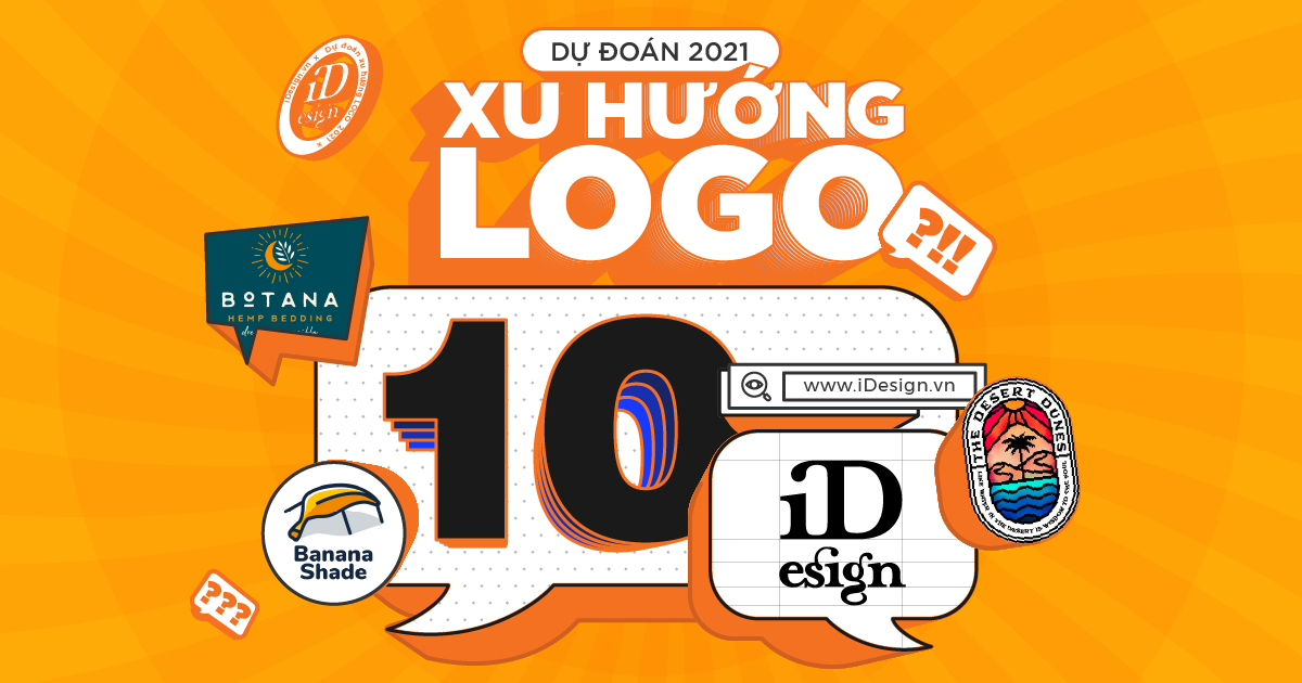 Dự đoán 10 xu hướng thiết kế logo sáng tạo cho năm 2021
