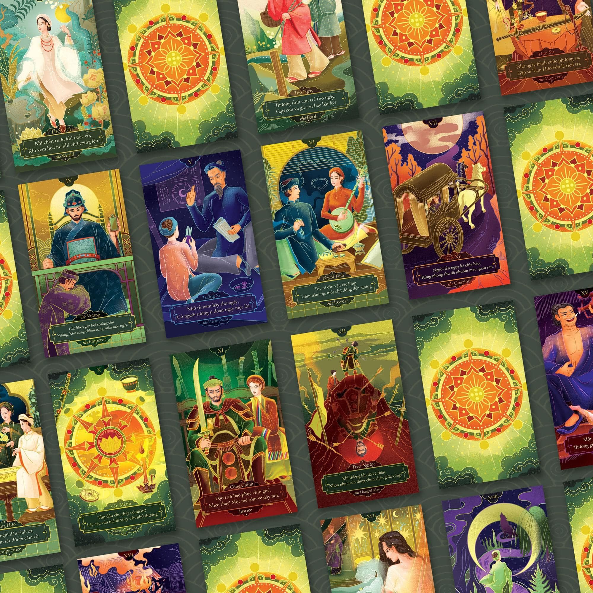 Dự án minh hoạ bài Tarot từ Truyện Kiều - Khai phá sự sáng tạo giữa văn hoá Đông Tây