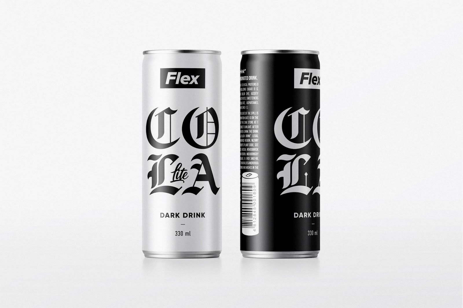 Bộ sản phẩm Coca-Cola được biến tấu với phong cách Gothic cực kỳ ấn tượng
