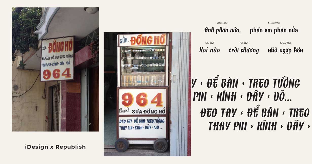 Những đường nét uyển chuyển: Chất thơ của người họa sĩ vẽ biển hiệu