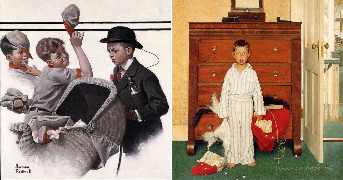 6 bức tranh lột tả chính xác nền văn hóa 'đậm chất Mỹ' của thế kỷ 20 từ Norman Rockwell