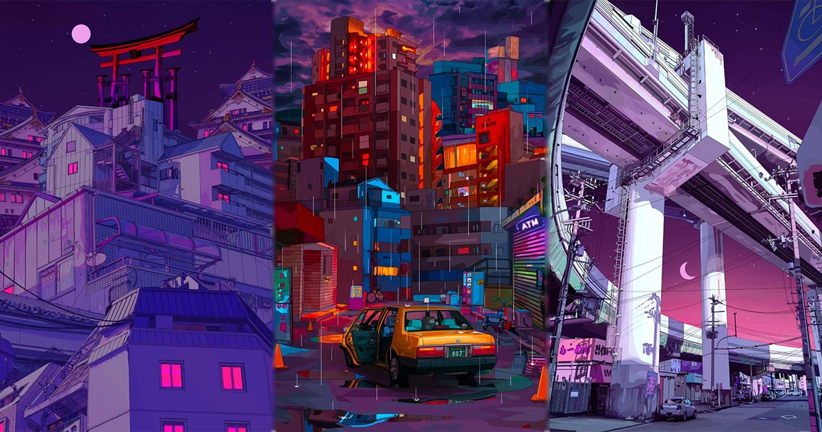 Mad Dog Jones ra mắt bộ 'hoạt ảnh' được mã hóa về một Tokyo đậm chất Cyperpunk