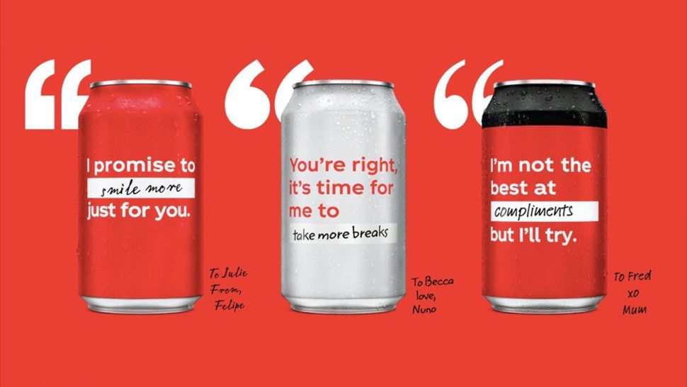 Logo của Coca-Cola biến mất và được thay thế bằng một thiết kế mới đầy táo bạo