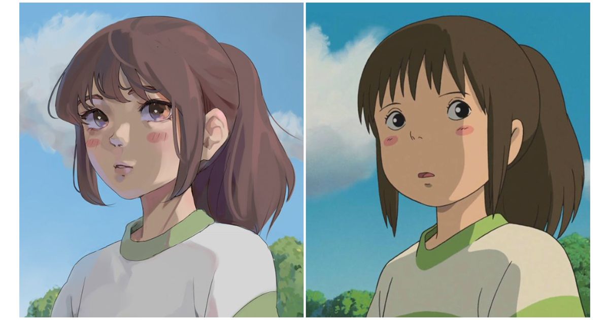 #Ghibliredraw-  Cùng khám phá các nhân vật của Ghibli Studio được 'tái hiện' dưới nhiều phong cách khác nhau