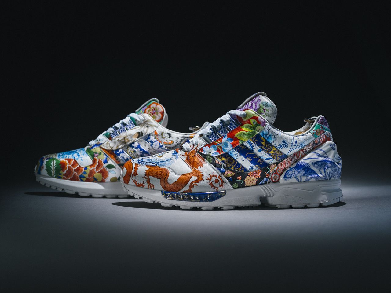 adidas ZX8000  Porcelain - Tác phẩm nghệ thuật độc đáo lấy cảm hứng từ gốm sứ Meissen