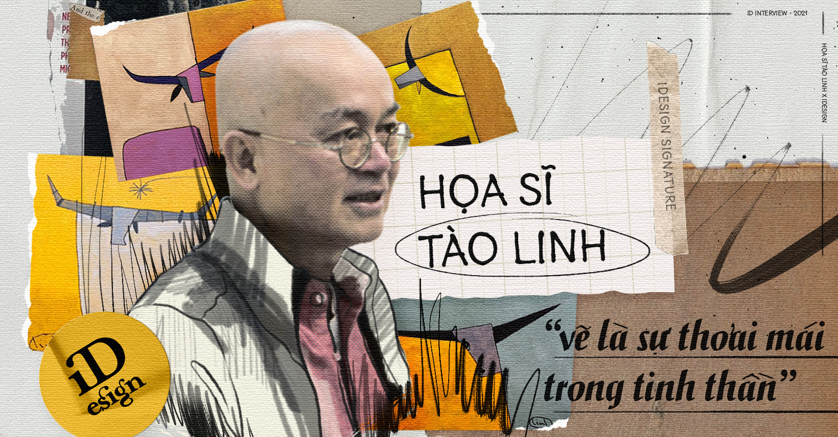 Năm con trâu, xem tranh trâu của họa sĩ Tào Linh và nghe chuyện 'Vẽ là sự thoải mái trong tinh thần'