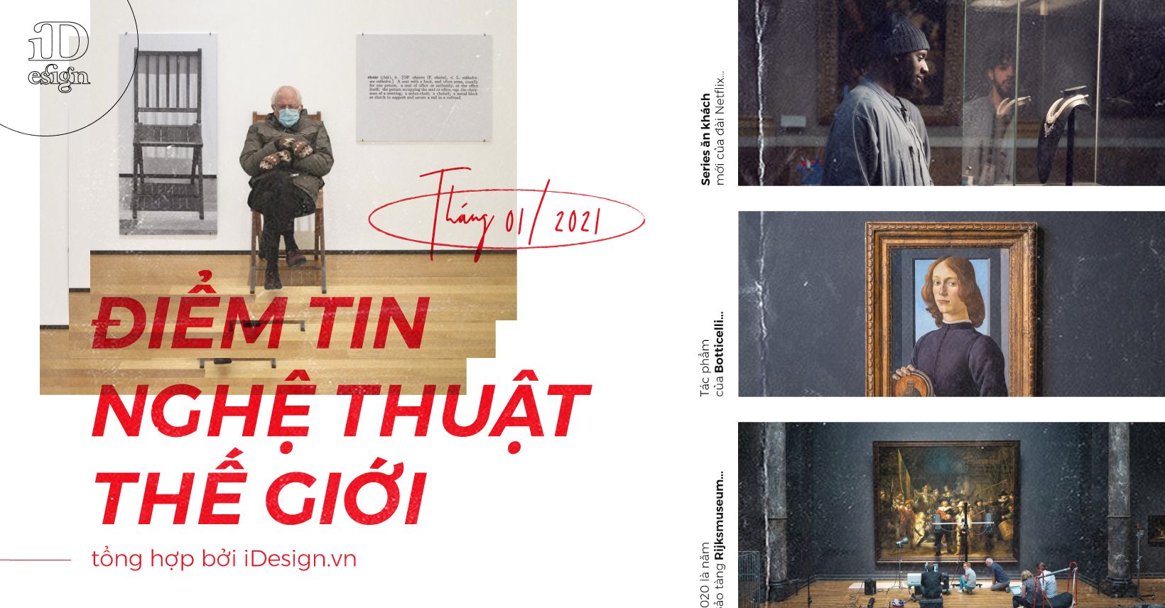 Điểm tin nghệ thuật thế giới tháng 1/2021