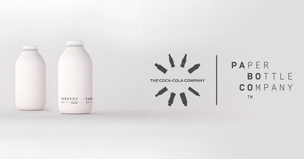 Coca-Cola giới thiệu mẫu chai giấy đầu tiên của mình