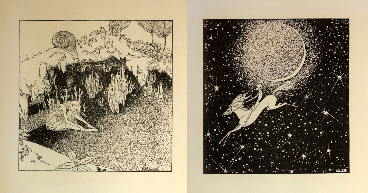 Những bản minh họa sách các vần thơ từ thế kỉ xa xưa của Dorothy Lathrop