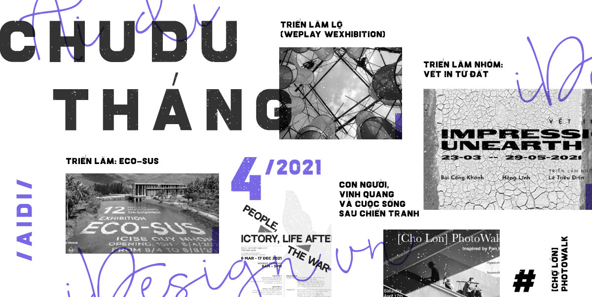 Chu du trong thế giới nghệ thuật tháng 4/2021