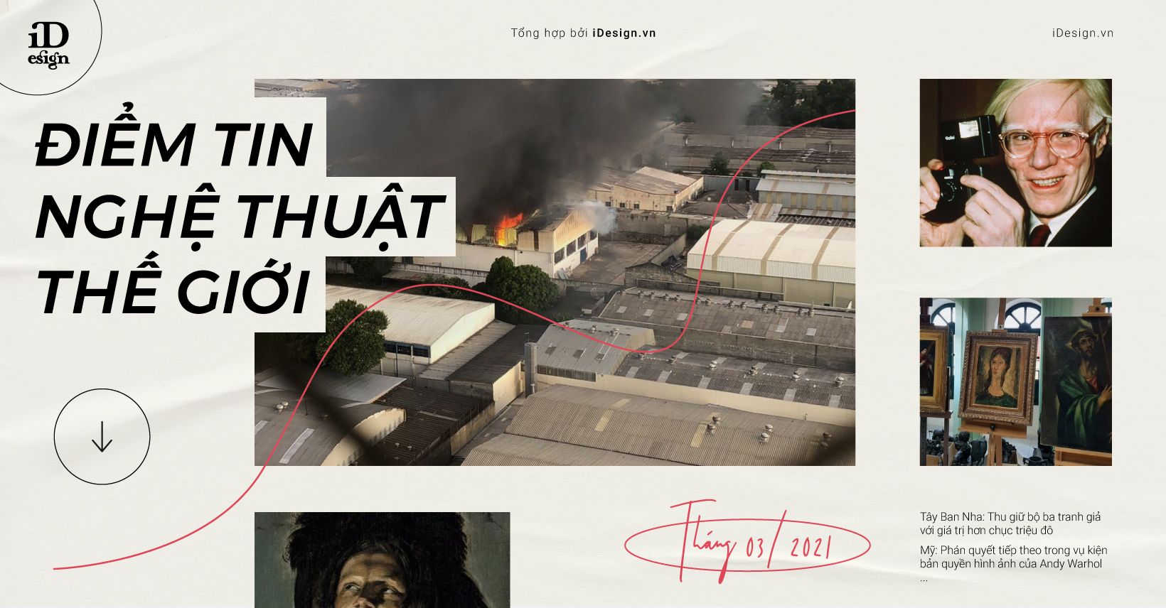 Điểm tin nghệ thuật thế giới tháng 3/2021