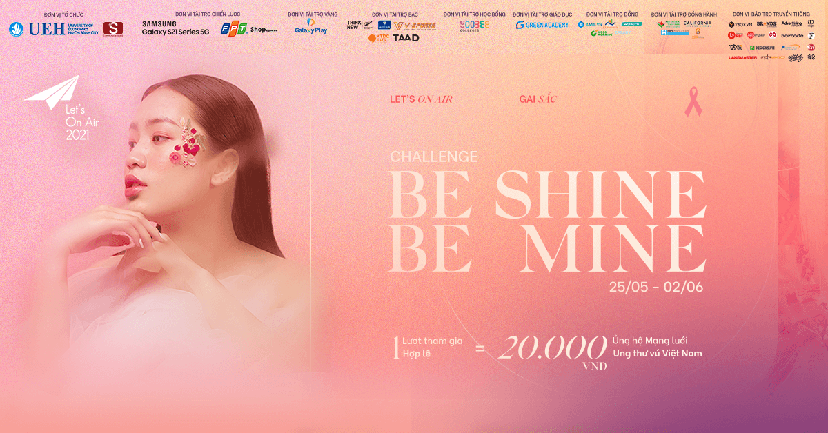 30 Triệu Đồng Được Trao Đi Từ Thử Thách “Be Shine, Be Mine” Của S Communications