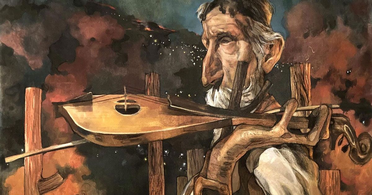 Tận thế trong tranh của Stamatis Laskos: Mỗi tác phẩm là một trang nhật ký của vô thức