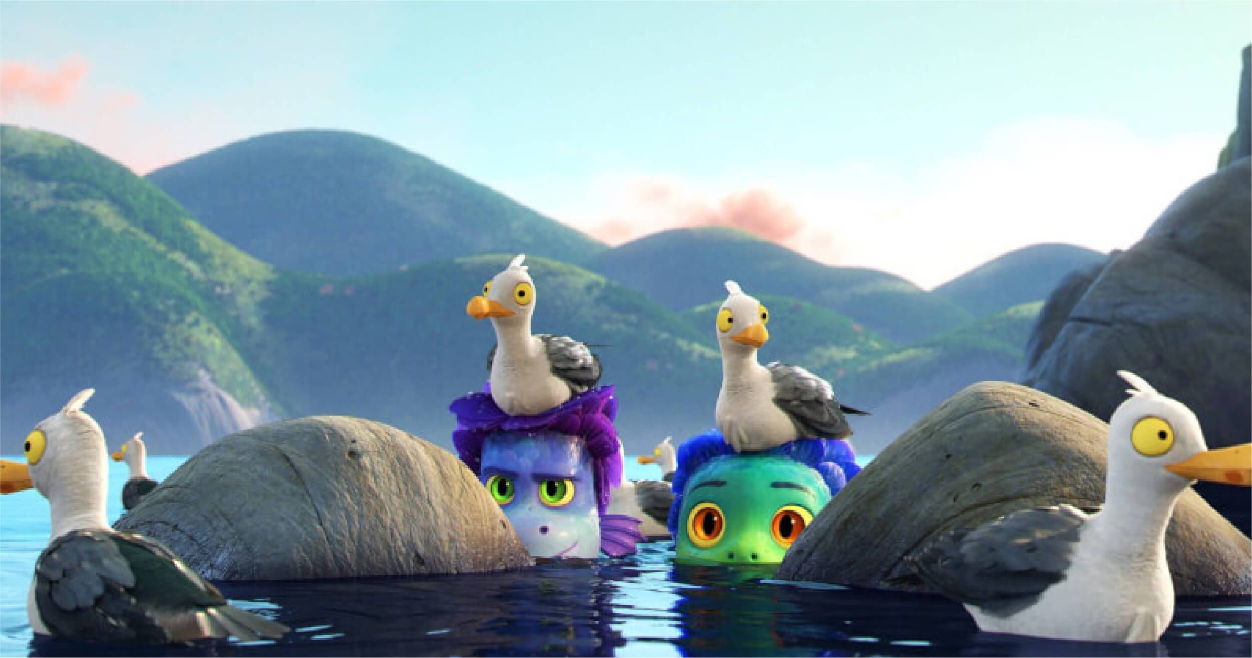 Phía sau những khung hình nên thơ như tranh vẽ của phim hoạt hình Luca (Pixar)