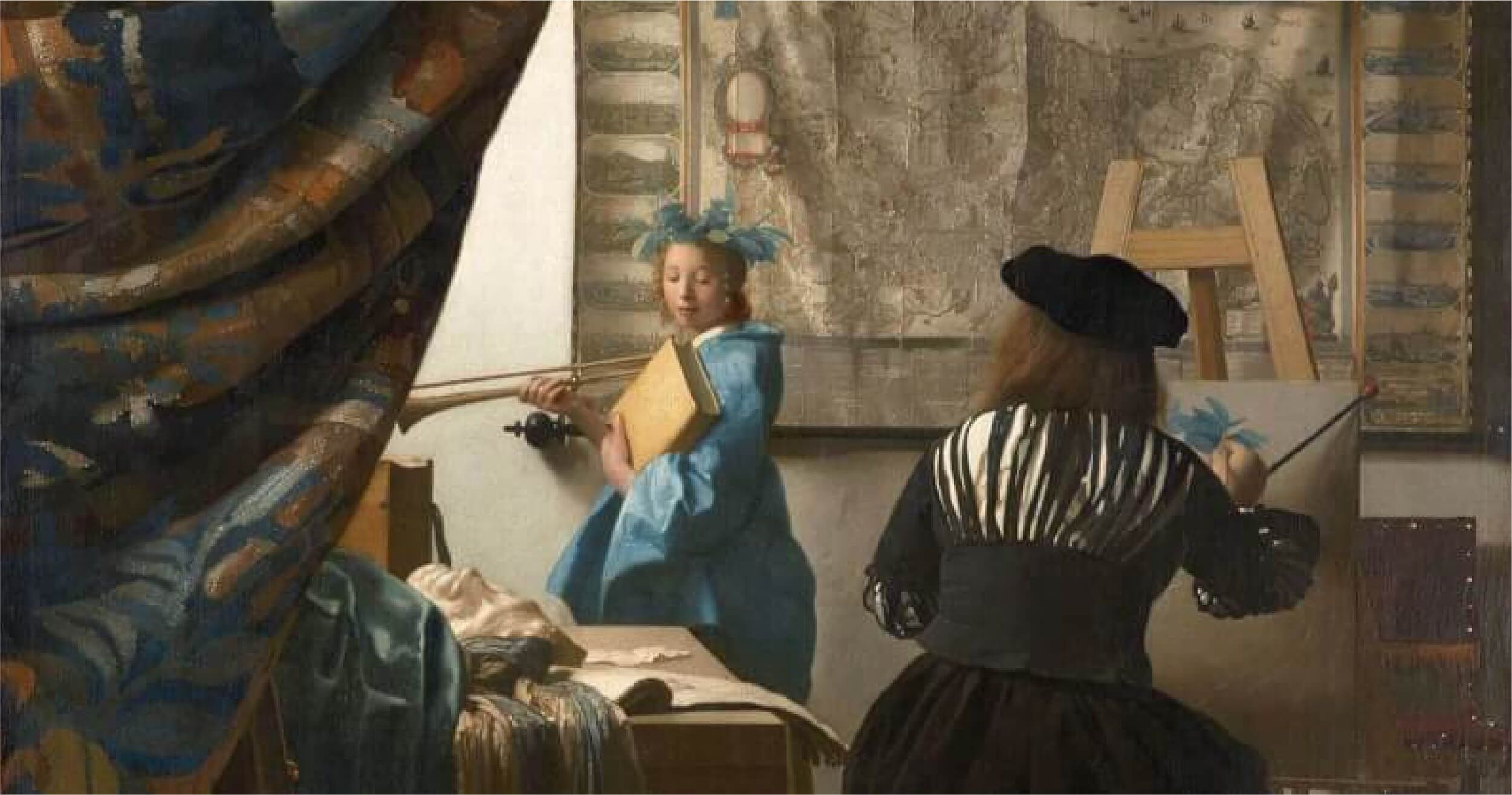 /Tách Lớp/ Đi tìm vẻ đẹp hội họa trong 'The Art of Painting' của Vermeer