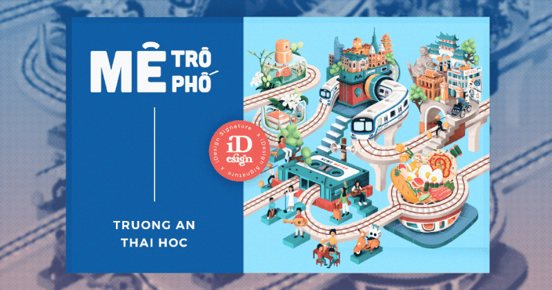Cùng Trường An, Thái Học một vòng khám phá Mê Trô Mê Phố: Bộ motion poster truyền thông cho HCMC METRO