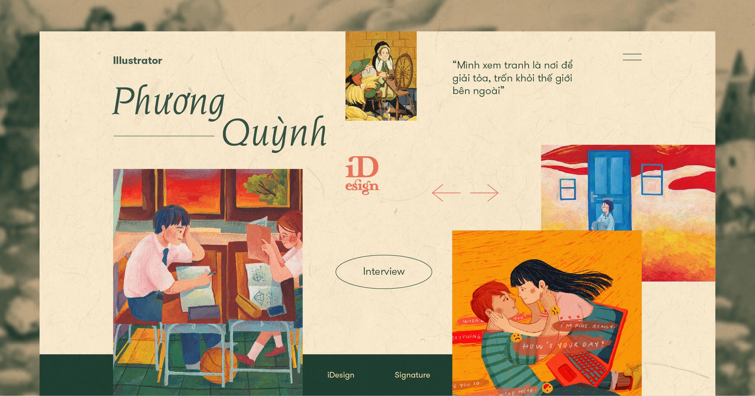 Họa sĩ vẽ minh họa Phương Quỳnh: 'Mình xem tranh là nơi để giải tỏa, trốn khỏi thế giới bên ngoài'