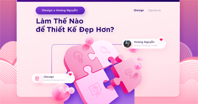 Làm thế nào để thiết kế này đẹp hơn?