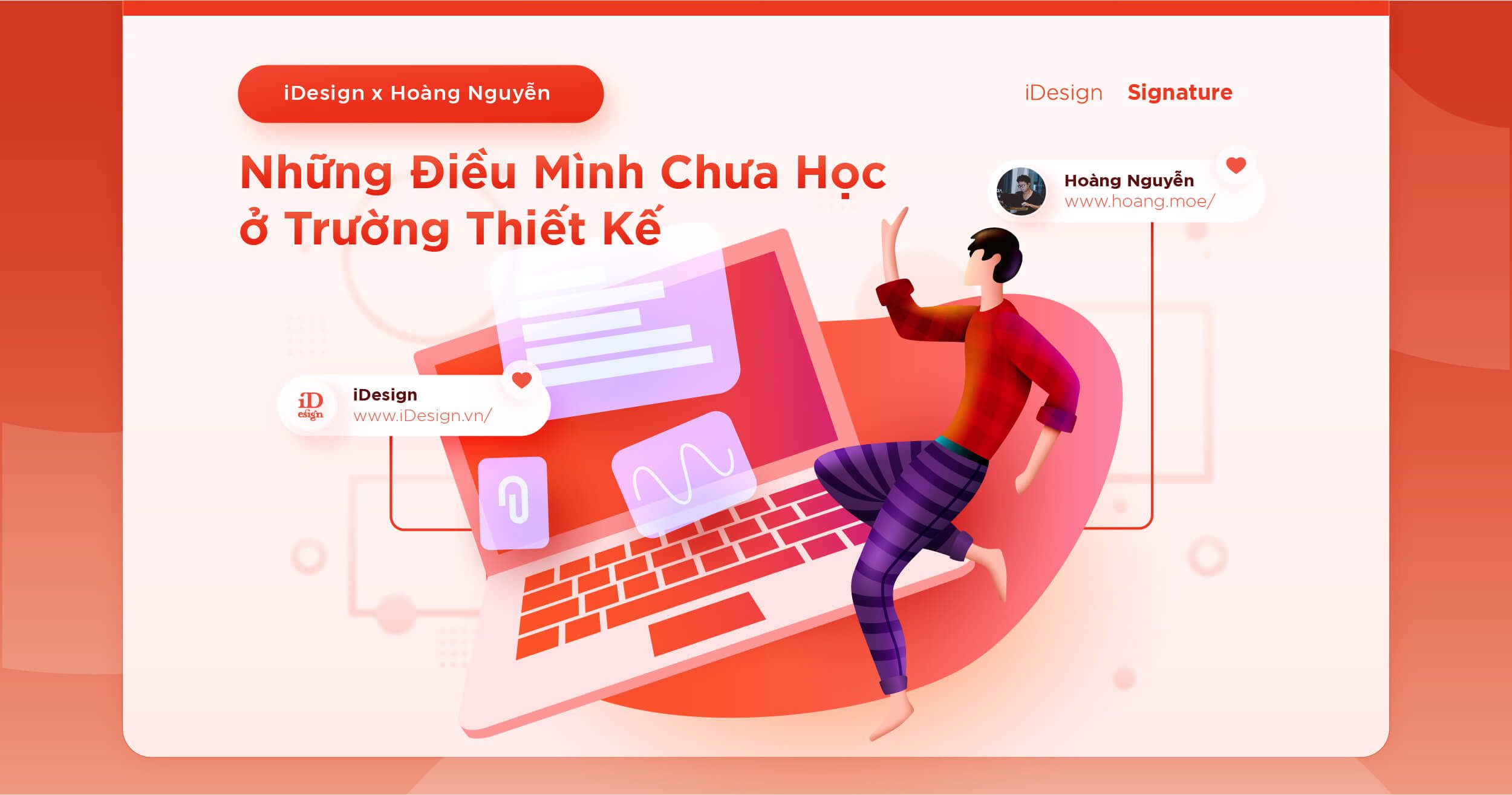 Những điều mình chưa học ở trường thiết kế
