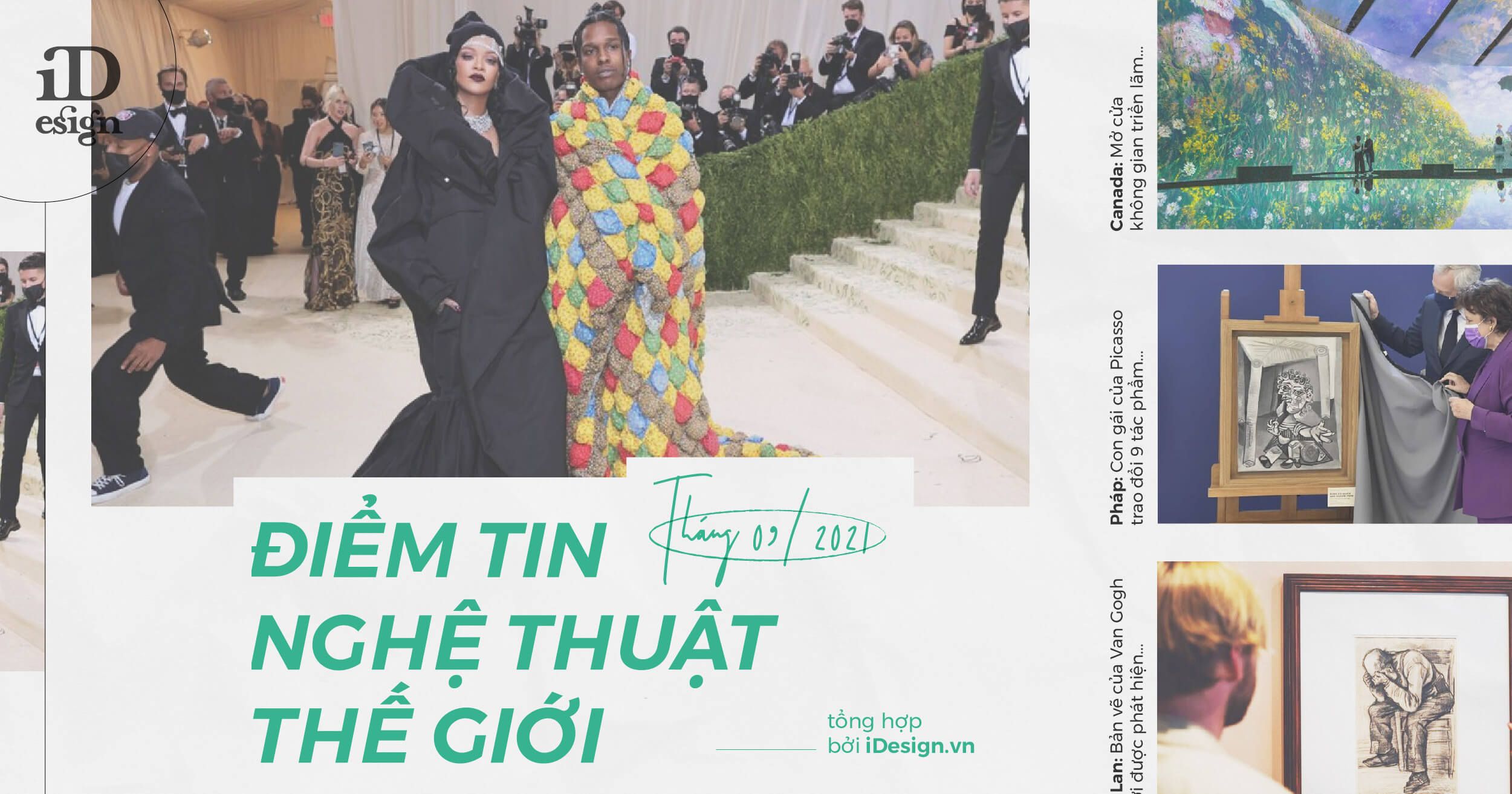 Điểm tin nghệ thuật thế giới tháng 9/2021