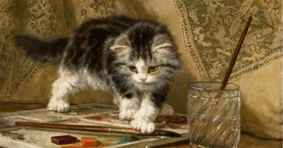 /meo meo/ Lớp phủ nữ tính trong tác phẩm của Henriëtte Ronner-Knip