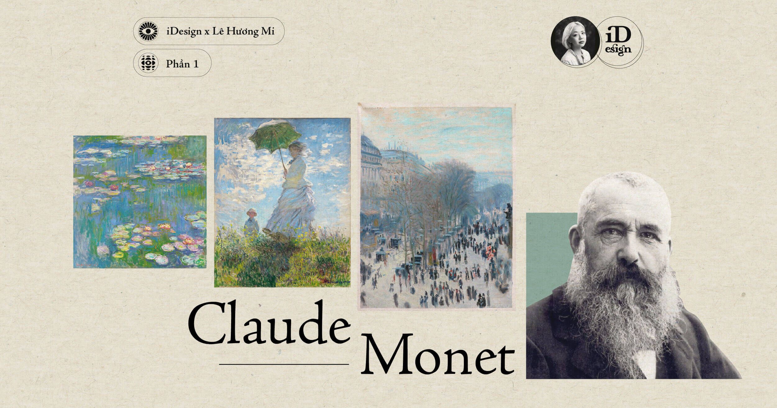 Claude Monet (Phần 1) - Tóm lược, các thành tựu chính, đoạn đầu tiểu sử