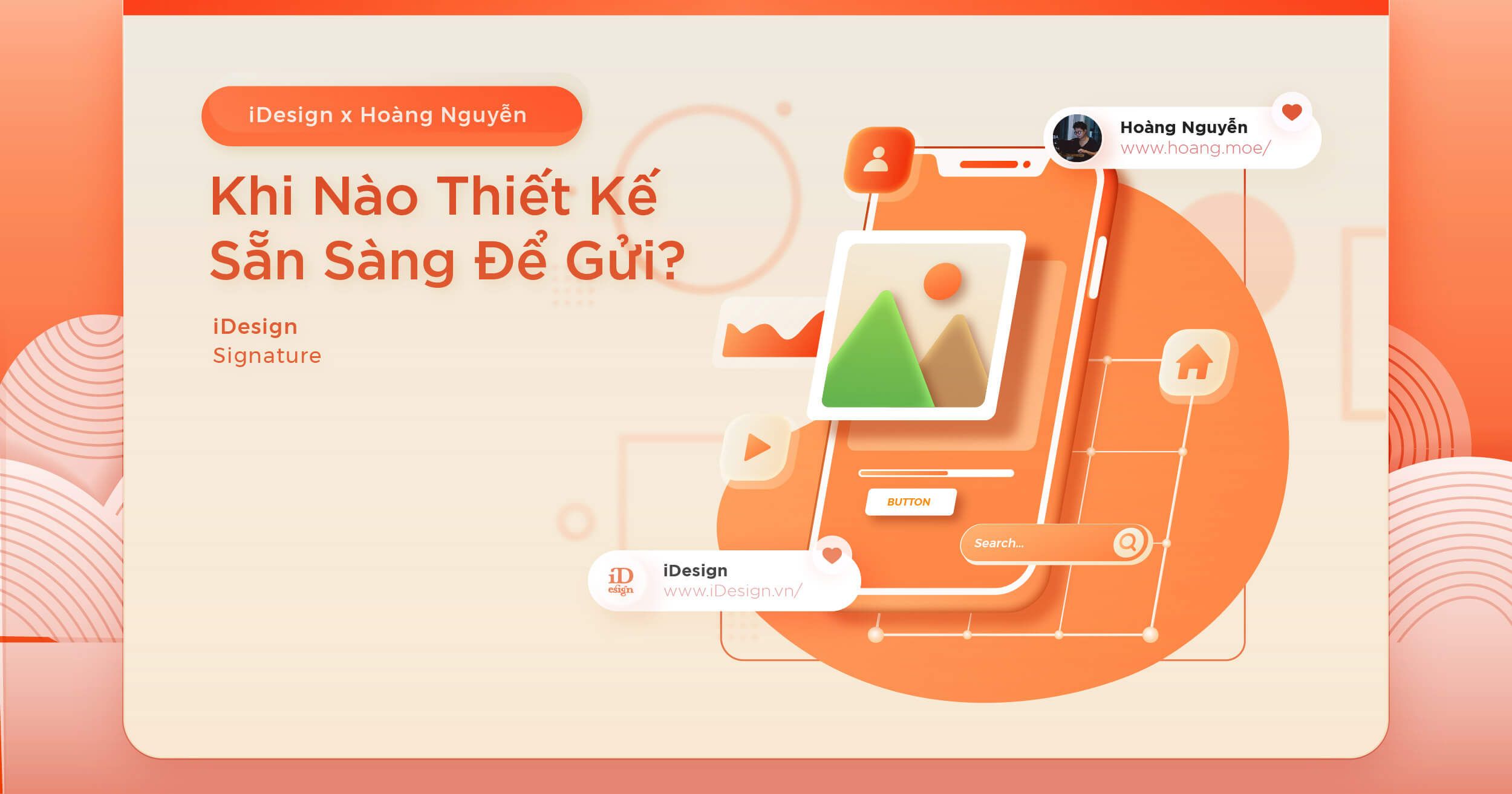 Khi nào thì thiết kế sẵn sàng để gửi?
