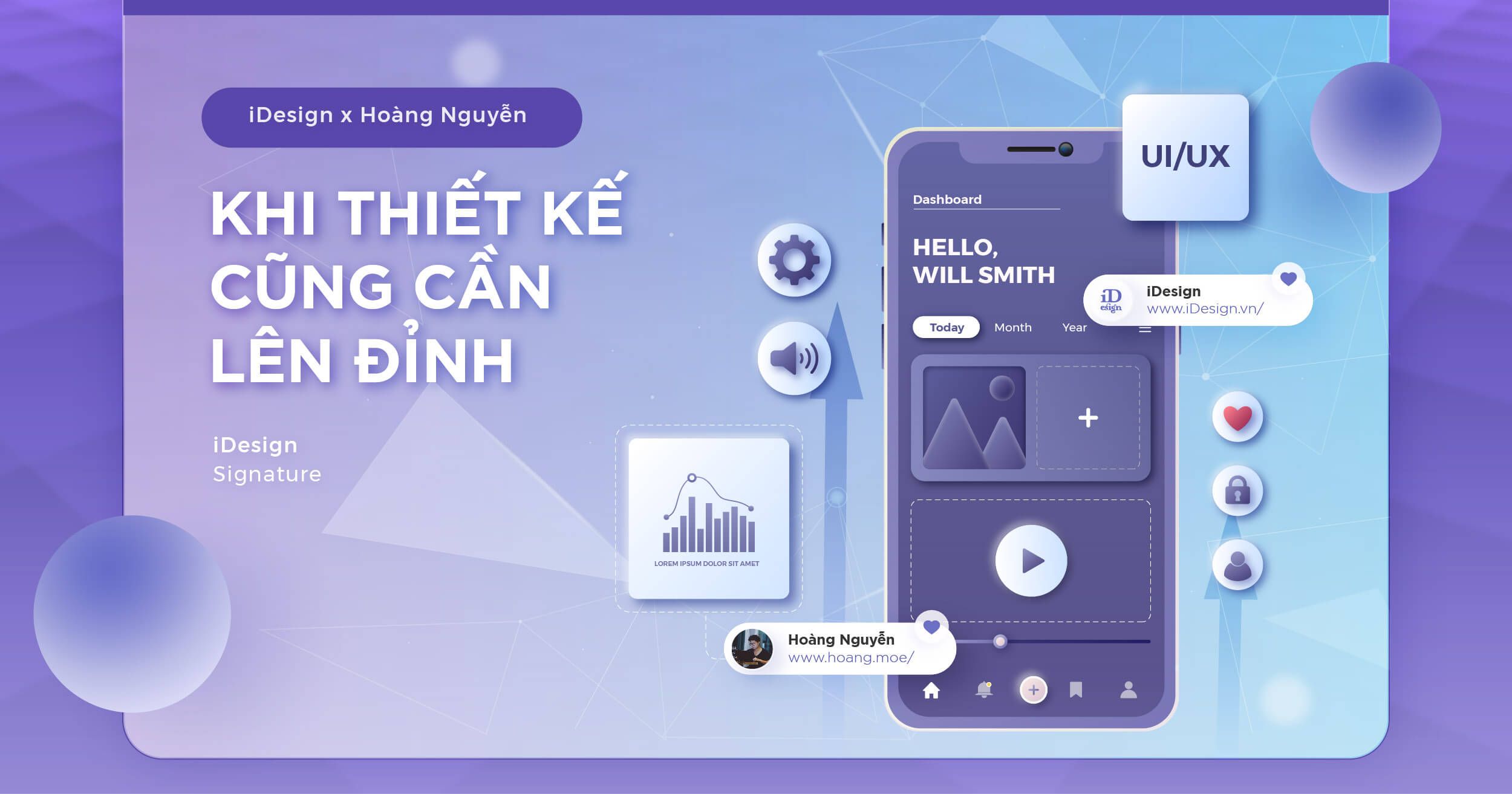 Khi thiết kế cũng cần lên đỉnh!