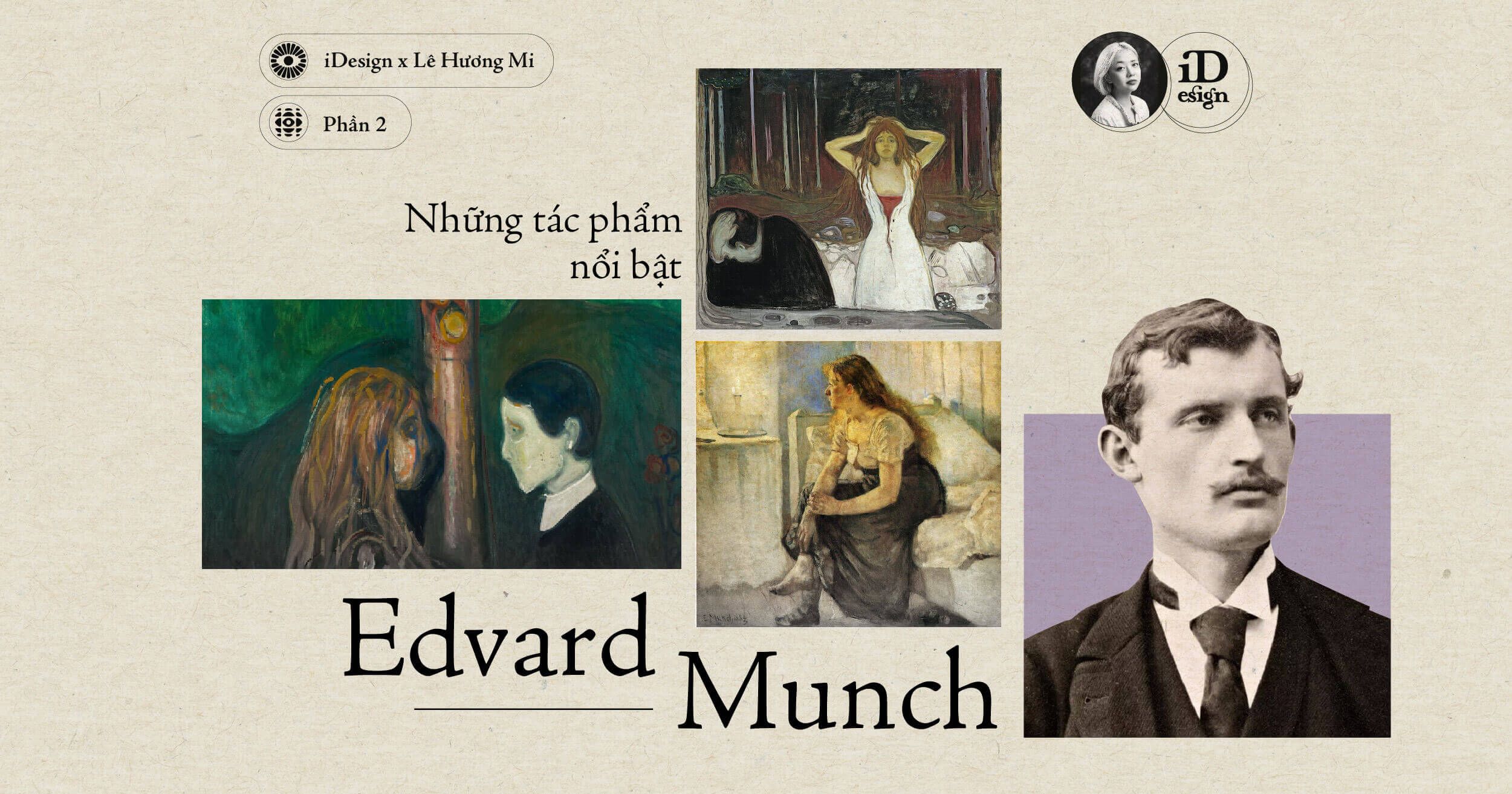 Edvard Munch (phần 2) - Các tác phẩm nổi bật