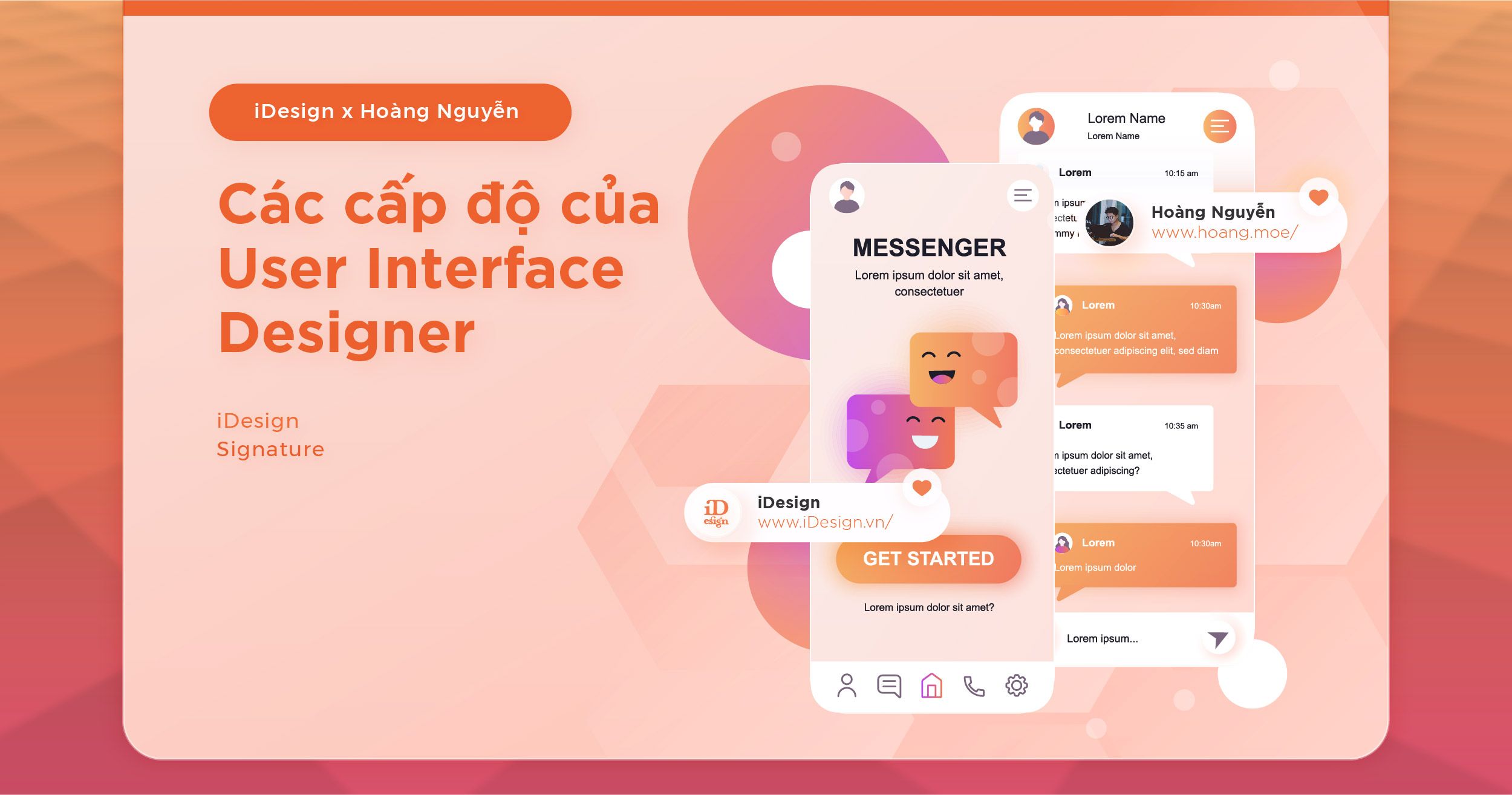 Các cấp độ của User Interface Designer
