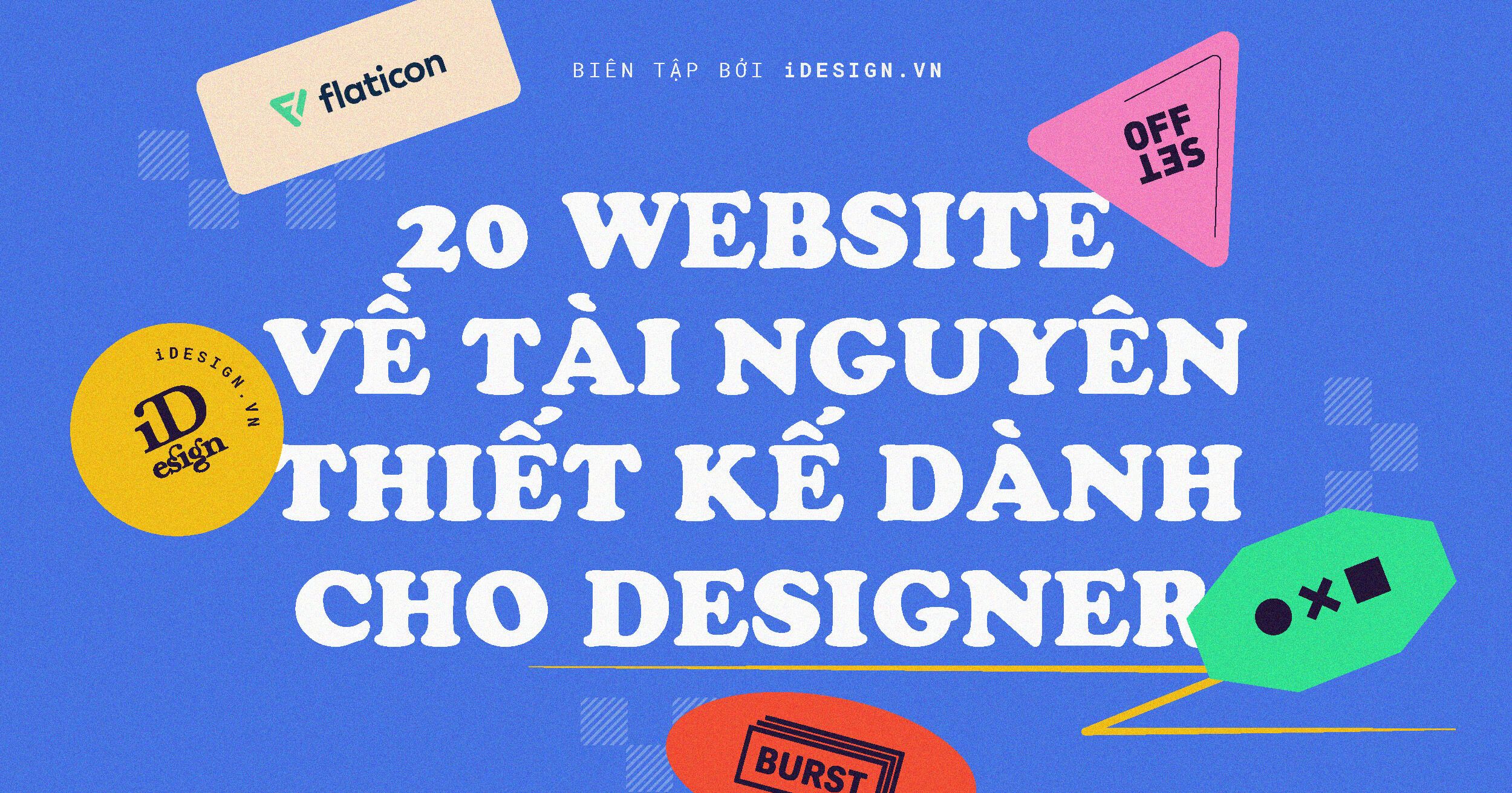 20 website về tài nguyên thiết kế dành cho designer