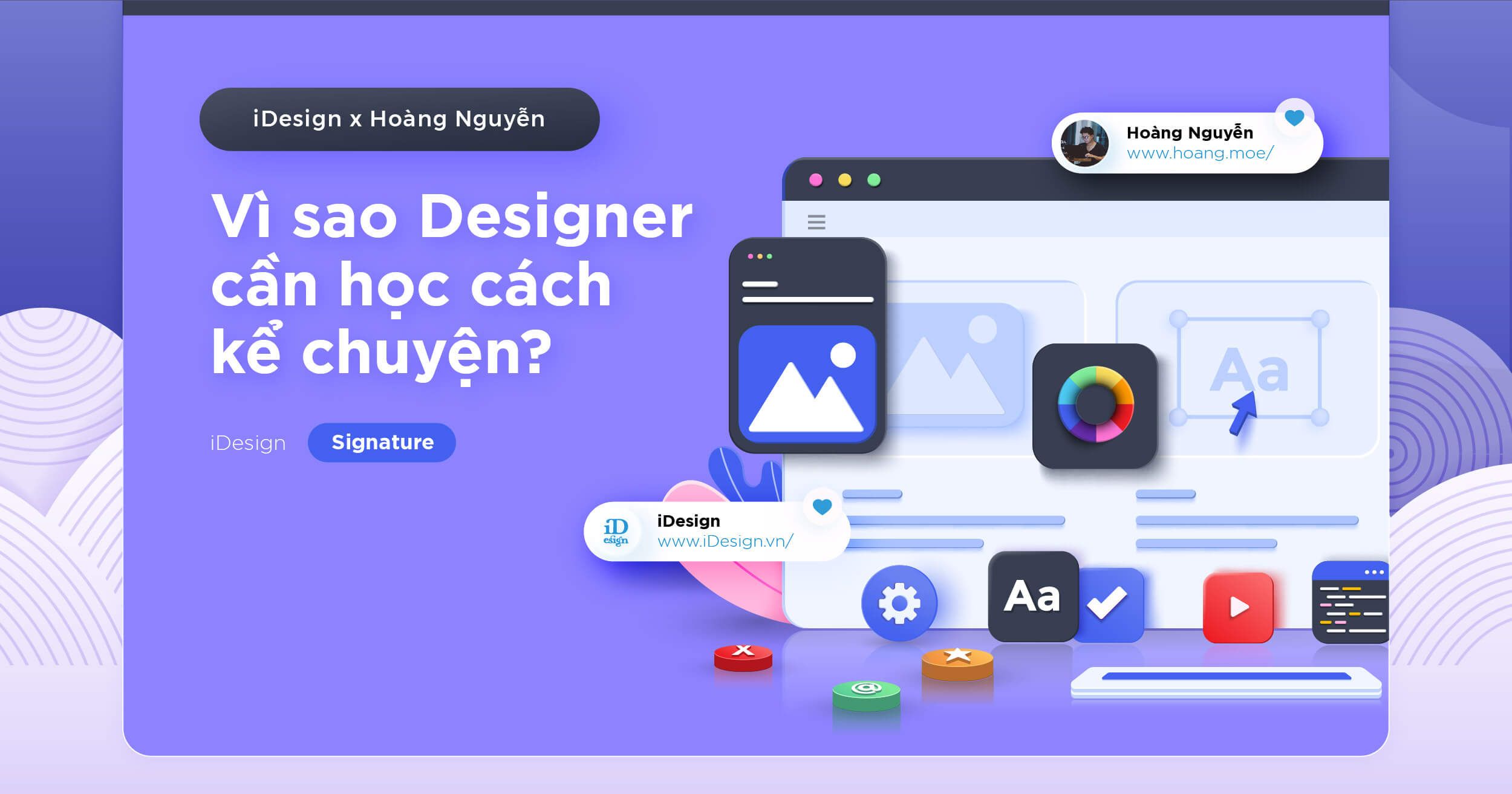 Vì sao Designer cần học cách kể chuyện