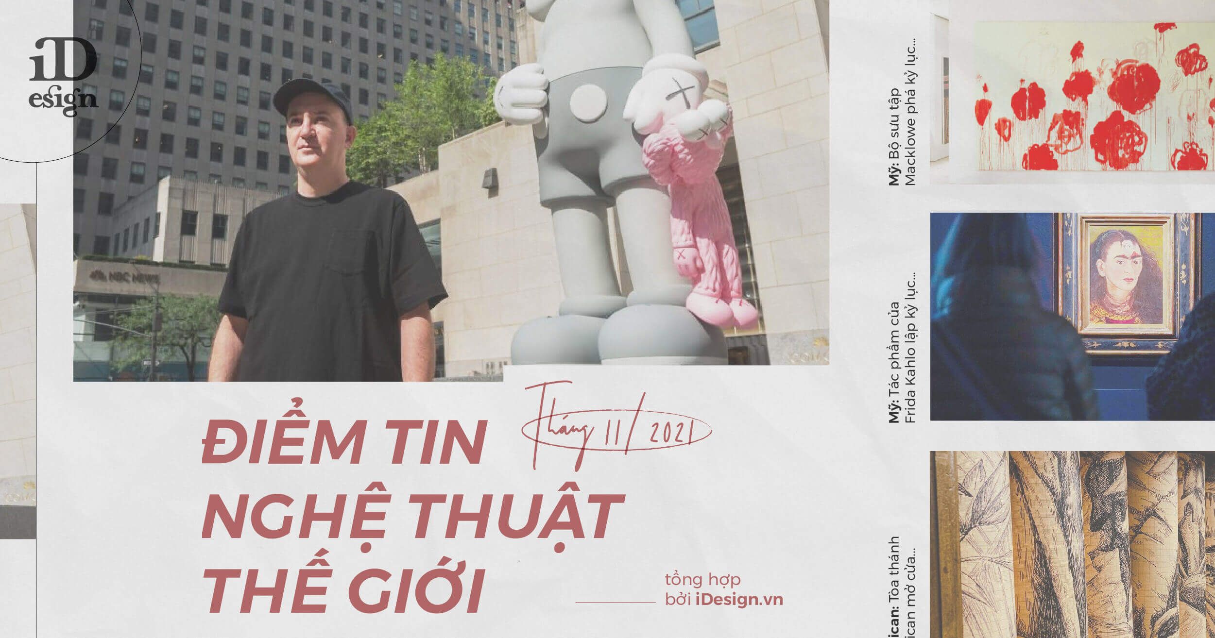 Điểm tin nghệ thuật thế giới tháng 11/2021
