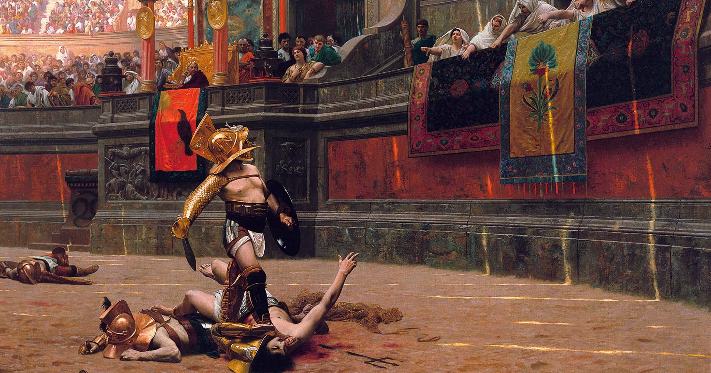/Tách Lớp/ Pollice Verso - Bài phê bình đặc tính xã hội của Jean-Léon Gérôme