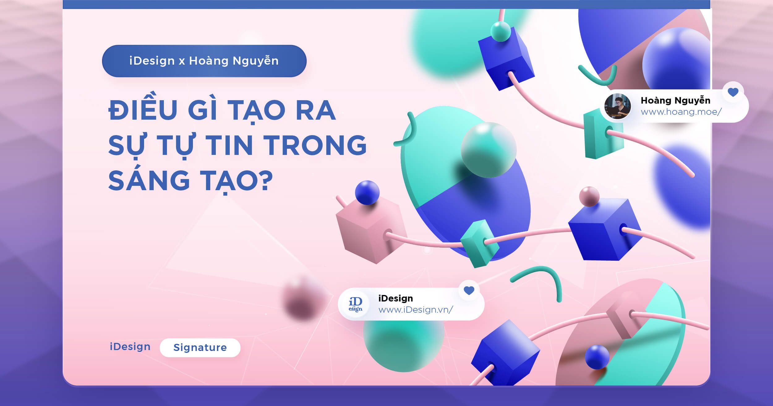 Điều gì tạo ra sự tự tin trong sáng tạo?