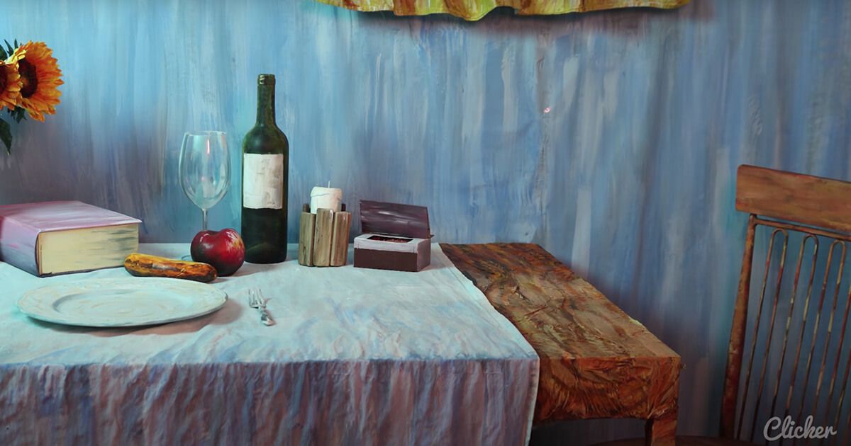 Bữa tối từ góc nhìn của Van Gogh sẽ trông như thế nào qua loại hình stop motion?