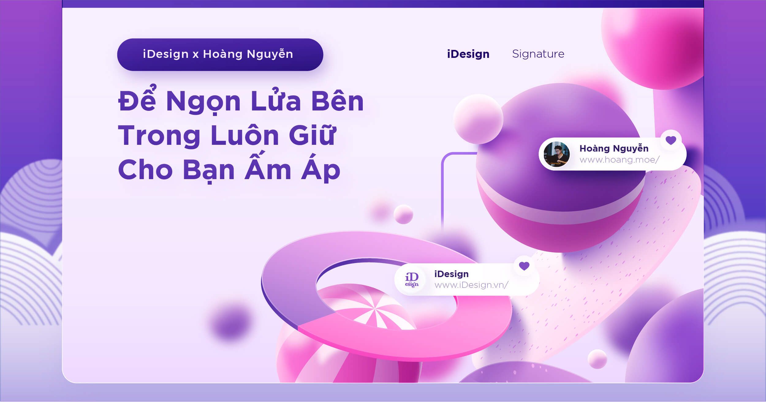 Để ngọn lửa bên trong luôn giữ cho bạn ấm áp