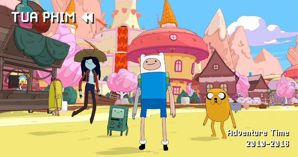 50 Miếng dán trang trí hình nhân vật trong Adventure Time  E3 Audio Miền  Nam