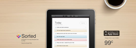 34 trang web lấy cảm hứng từ iPad
