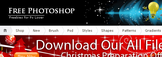 Top 20 trang web cho download miễn phí file psd