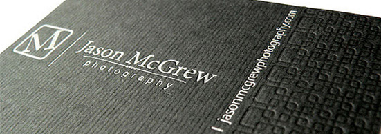 50 thiết kế namecard sử dụng phương pháp dập nổi