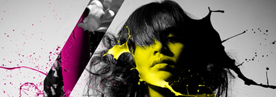 Tạo một hiệu ứng vệt sơn trên ảnh của bạn