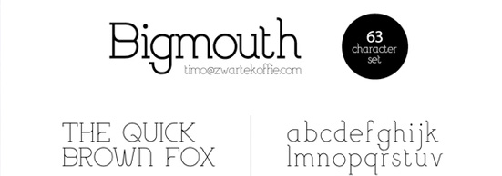 26 Fonts miễn phí hấp dẫn