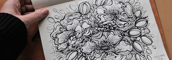 Sketch book của Irina Vinnik