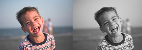 Các cách chuyển một tấm ảnh màu qua đen trắng