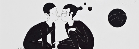 Tranh đen trắng của Moonassi