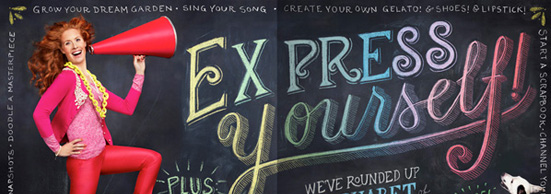 Nghệ thuật đồ họa chữ bằng phấn