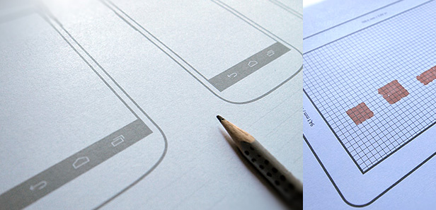 Phác Thảo UX và Các Template Wireframing cho Dự Án Mobiles